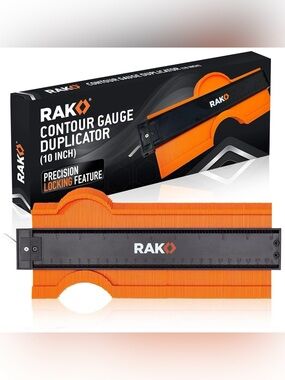 RAK 10" Contour Gauge Duplicator - Orange & Black